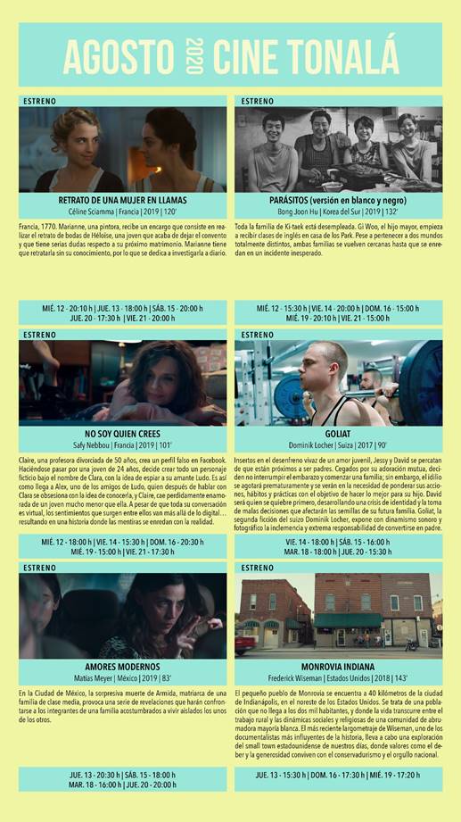 Cine Tonalá reabre y ofrece nuevo ciclo
