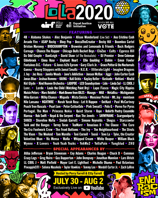 Lollapalooza se vuelve virtual con Lolla2020 Lollapalooza se vuelve virtual con Lolla2020