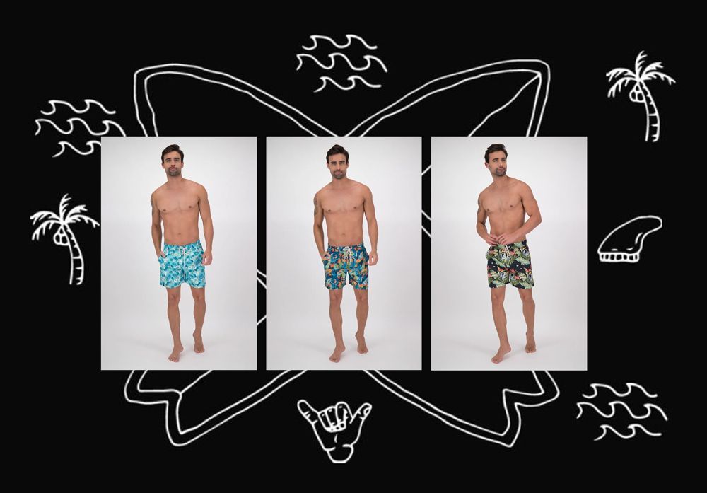 Sol y diversión con los trajes de baño de Men’s Fashion