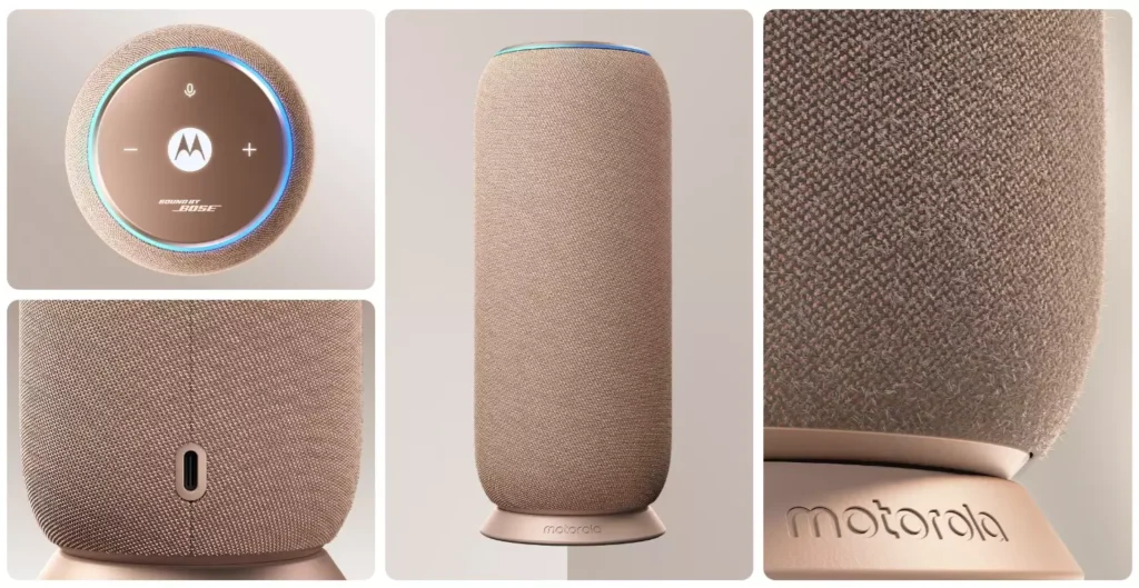 moto sound Flow, sound by Bose El primer altavoz inteligente de Motorola 1