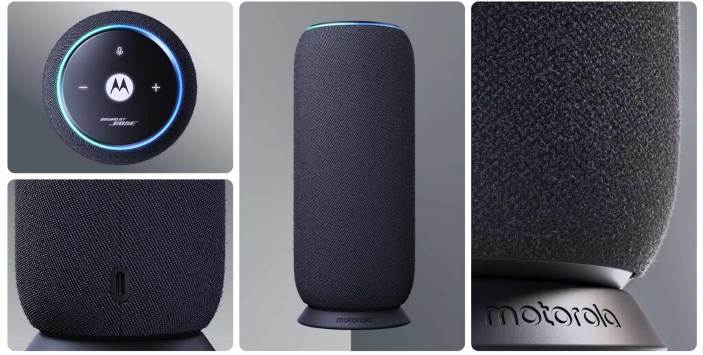 moto sound Flow, sound by Bose El primer altavoz inteligente de Motorola 1