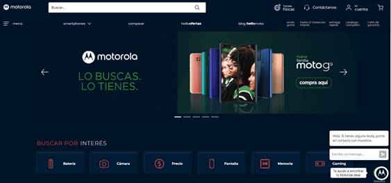 Hello moto: Motorola renueva su tienda online