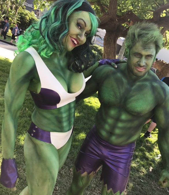 She Hulk y Hulk