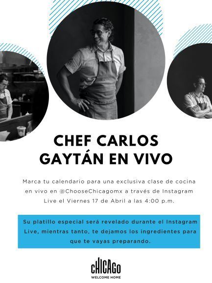 Carlos Gaytán, chef estrella Michelin, te enseña a cocinar (en vivo)