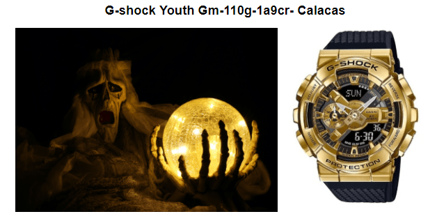 Relojes Casio para para disfrutar (y sobrevivir) Halloween