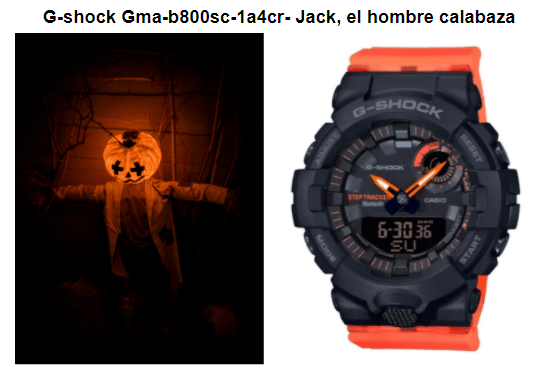 Relojes Casio para para disfrutar (y sobrevivir) Halloween