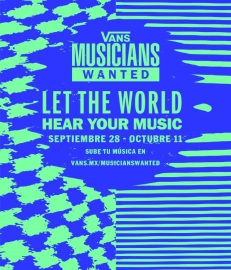 Vans Musicians Wanted: Se abre la convocatoria