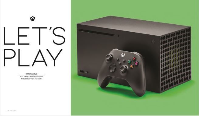 Xbox Series X en POST Mag edición noviembre